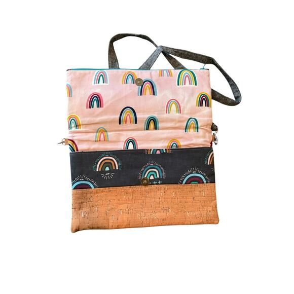 MoF Thin Handbag Rainbows Fold Over - Picture 3 of 8